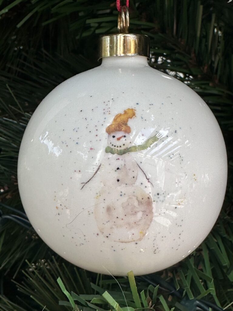 Snowman Bauble