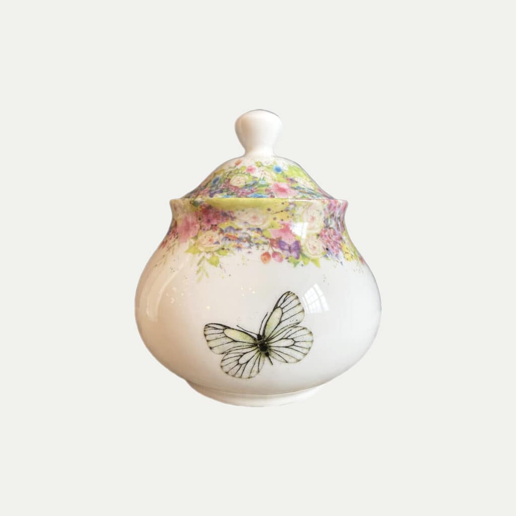 Wild Summer and Butterfly Sugar Bowl