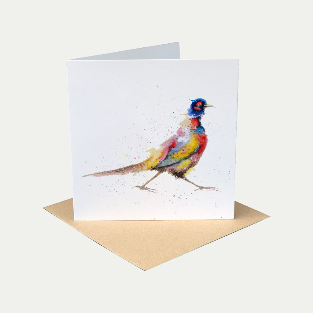 Pack of 5 Greetings Cards - Pheasant