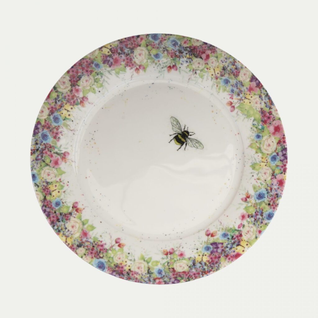 Wild Summer and Buzzing Bee - Dinner Plate