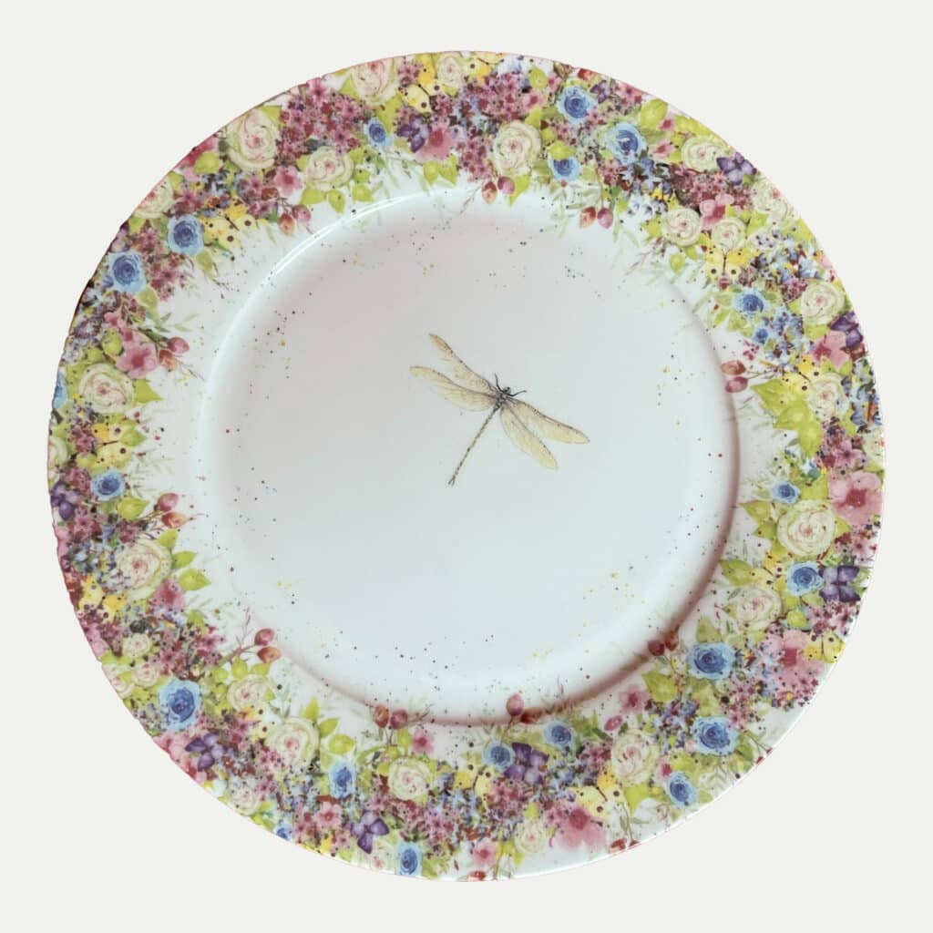 Wild Summer & Dragonfly - Dinner Plate