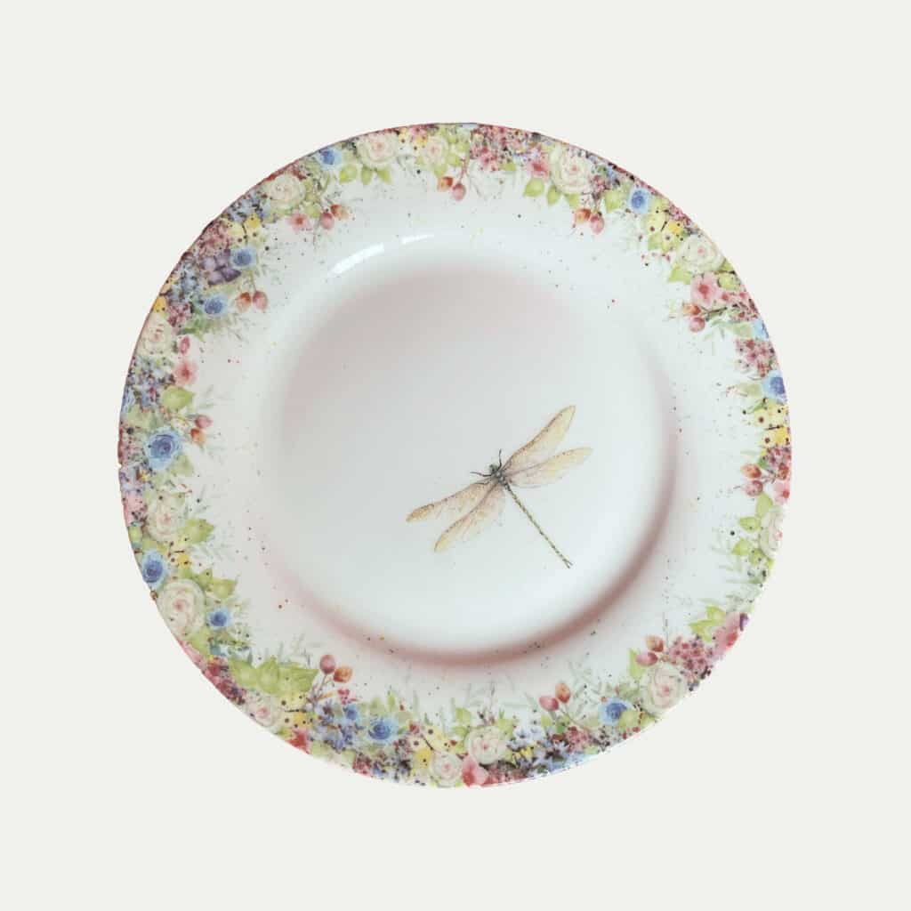 Wild Summer & Dragonfly - Side Plate