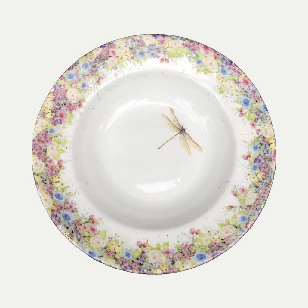 Wild Summer & Dragonfly - Soup Bowl