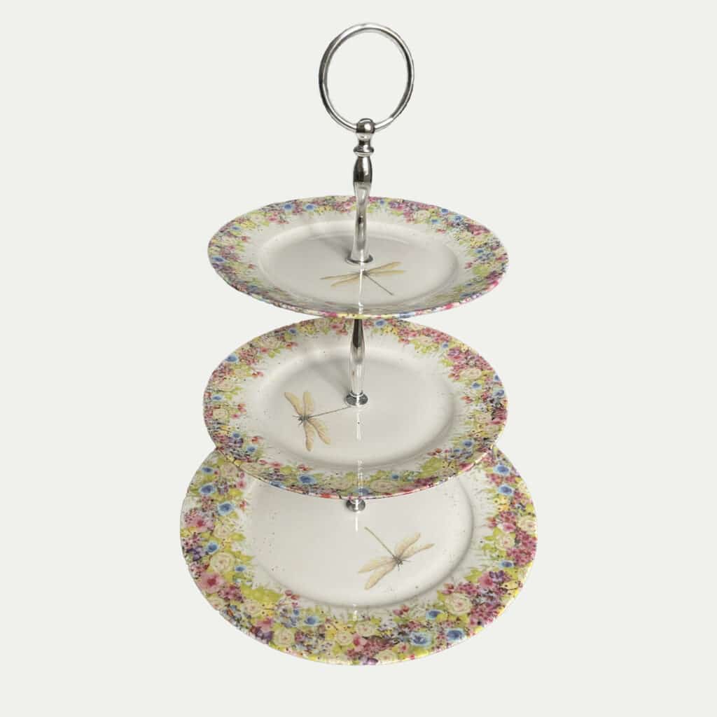 Wild Summer & Dragonfly - Cake Stand