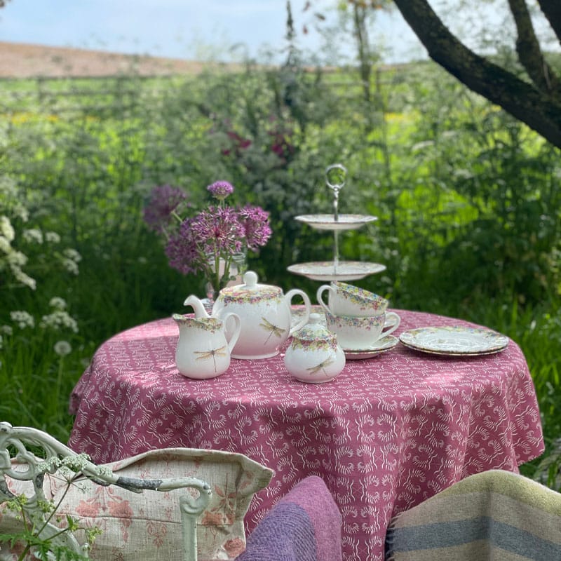 Wild Summer & Dragonfly - Afternoon Tea Service for Two