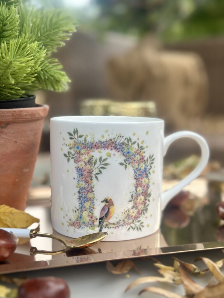 Wild Summer Alphabet Mug D