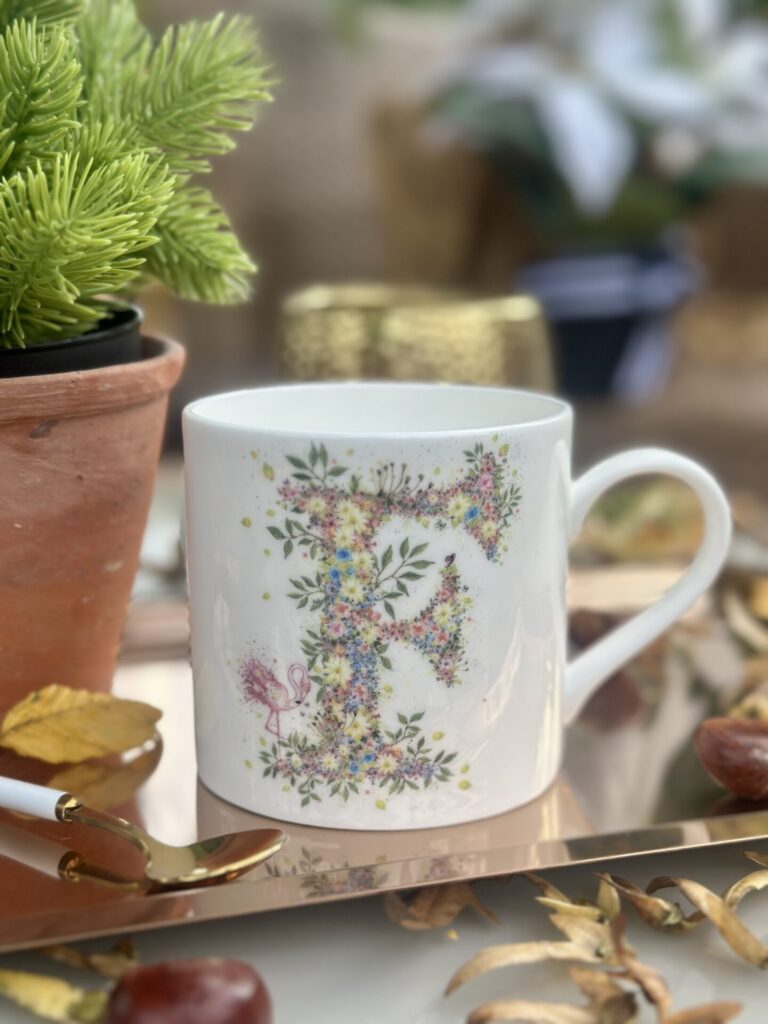 Wild Summer Alphabet Mug F