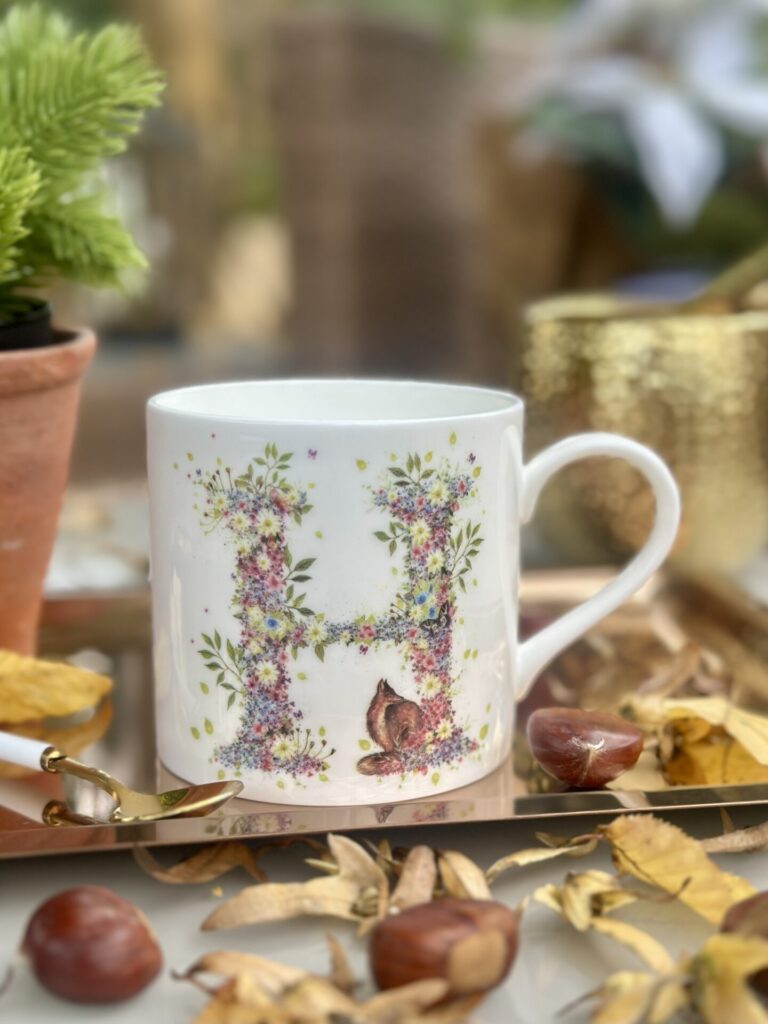 Wild Summer Alphabet Mug H