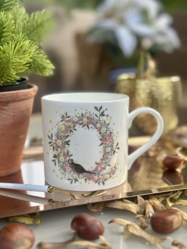 Wild Summer Alphabet Mug Q