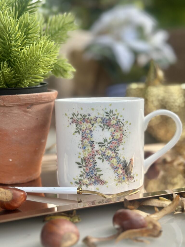 Wild Summer Alphabet Mug R