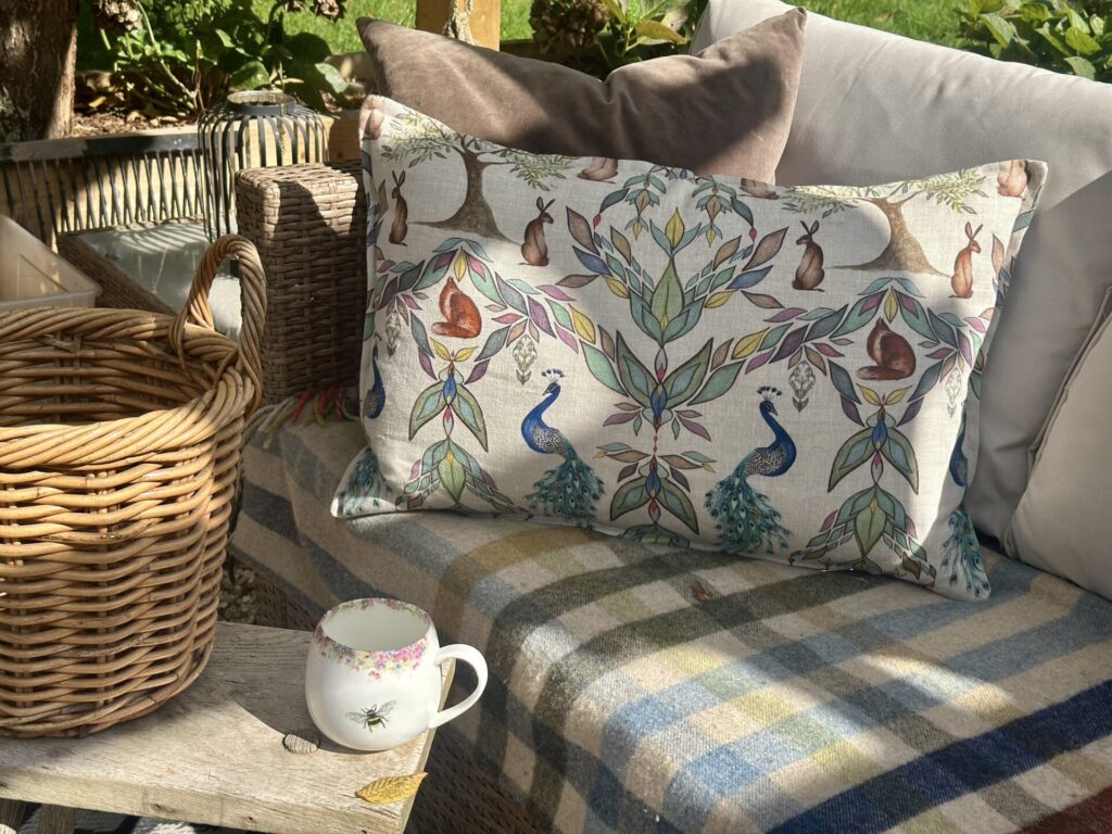 Hidden Treasures of the Forest Oxford Edged Cushion
