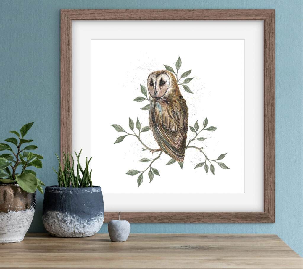 Barn Owl Art Print