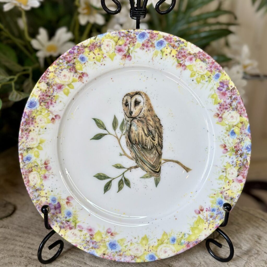 Wild Summer & Barn Owl Side Plate