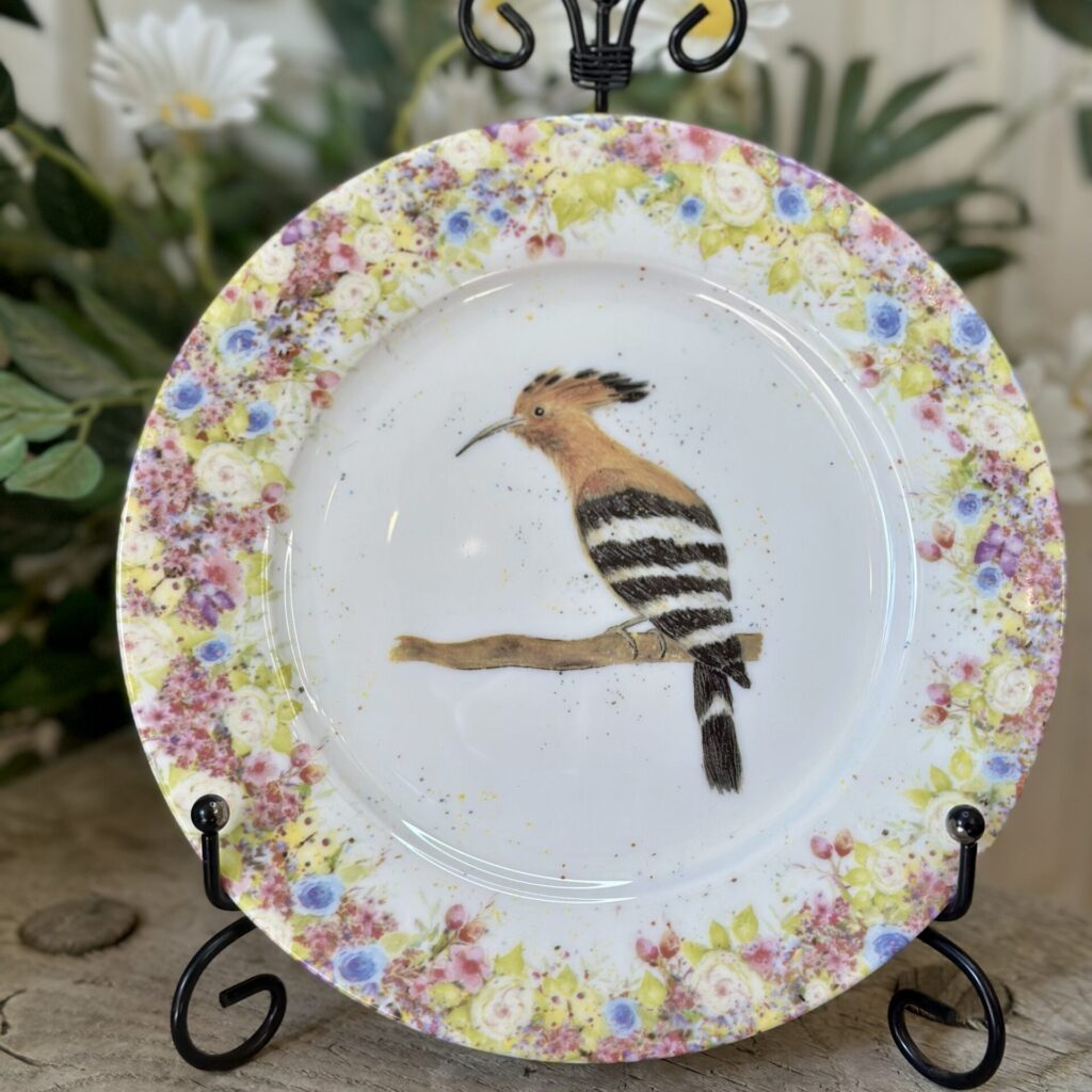 Wild Summer & Hoopoe Side Plate