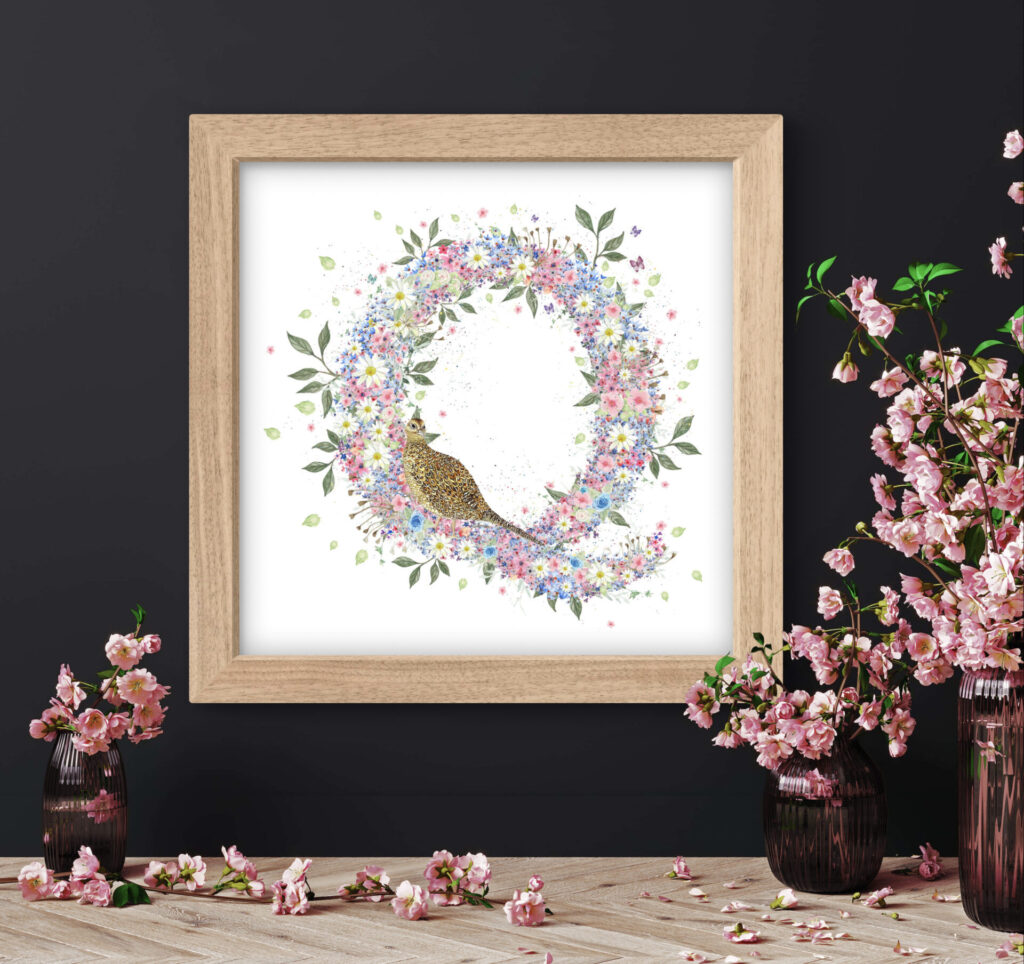 Decorative Letter Q Art Print