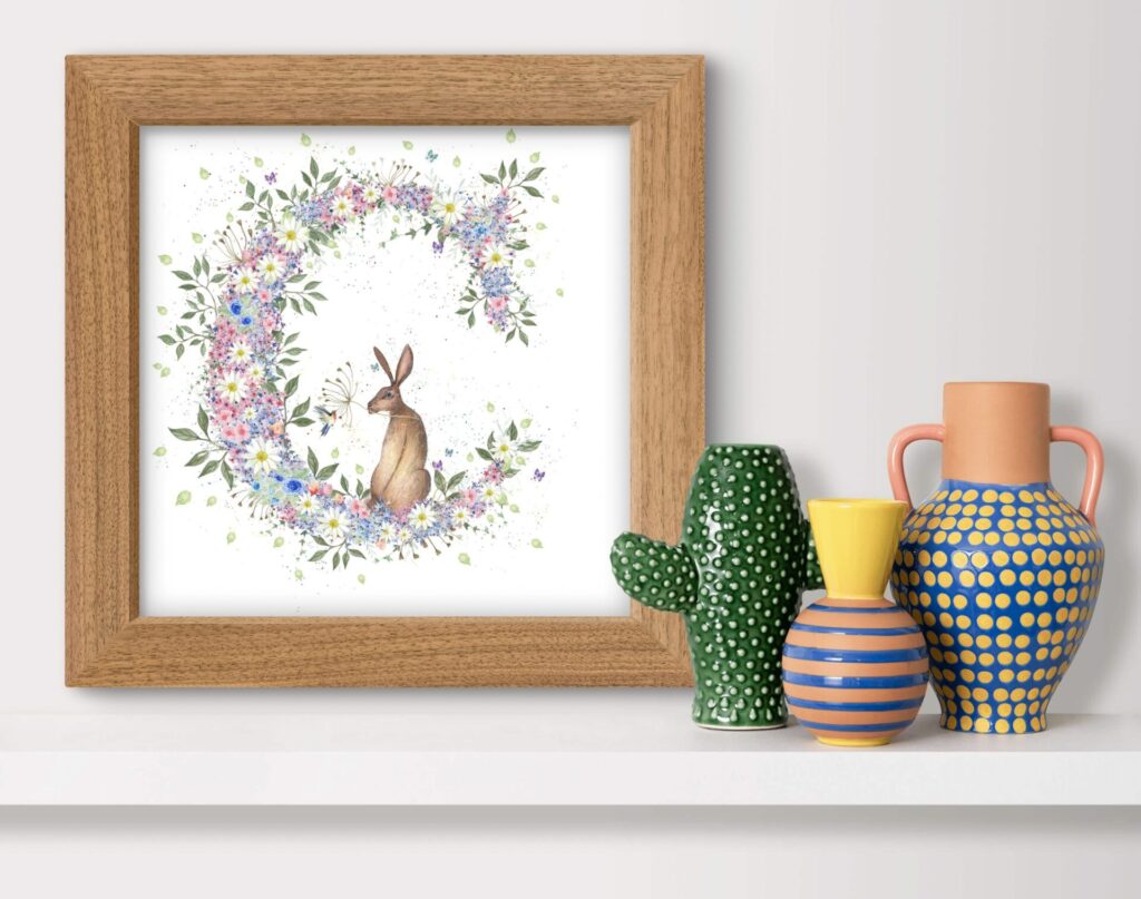 Decorative Letter C Art Print